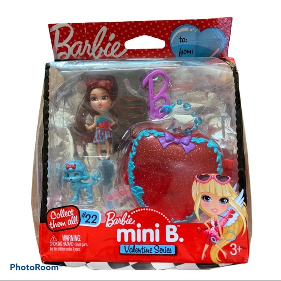 Barbie Mini B. Valentines Series Mini Dolls #21 & #22 - Picture 2 of 5
